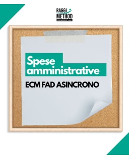 spese amministrative per ECM FAD ASINCRONO